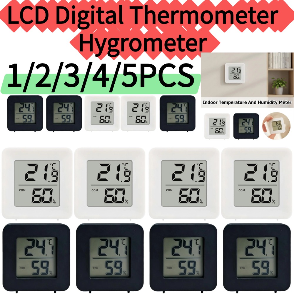 Weather Station Indoor - Medidor Eletrônico de Temperatura e Umidade