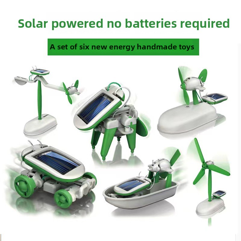 Science Project Robot - Kits de robô 6 em 1,