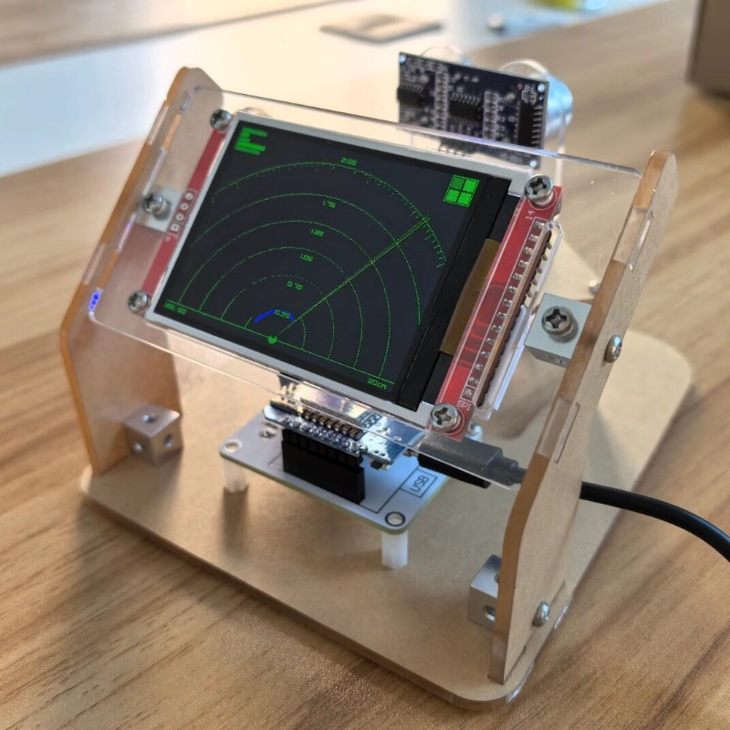 Science Project Toys Making - Módulo de varredura por radar ultrassônico