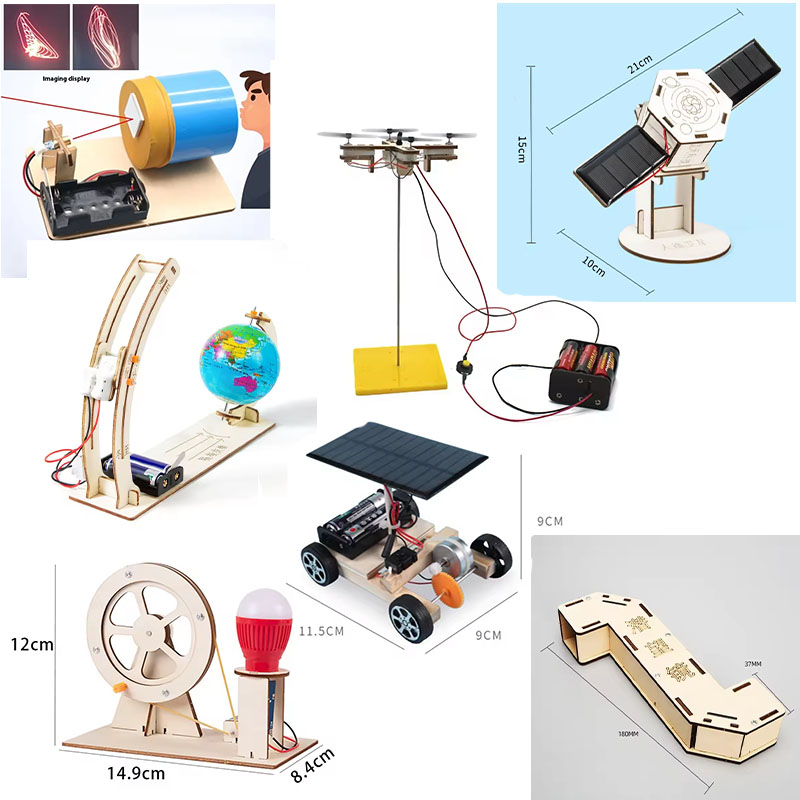 Science Project Kit - Crianças diy brinquedos científicos educativos kit