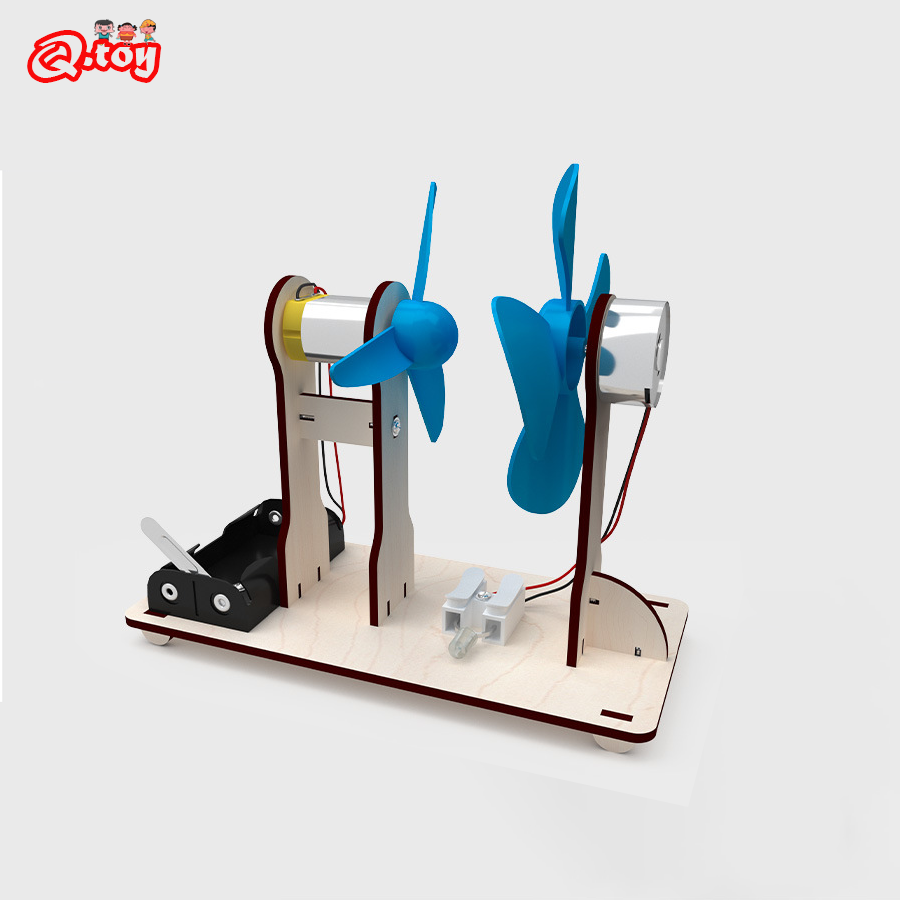 Science Project Kit - Diy gerador acionado por vento modelo