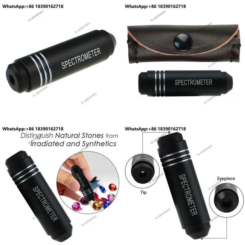 Spectroscope Handheld - Espectrômetro Portátil para Gemas: Ferramenta de