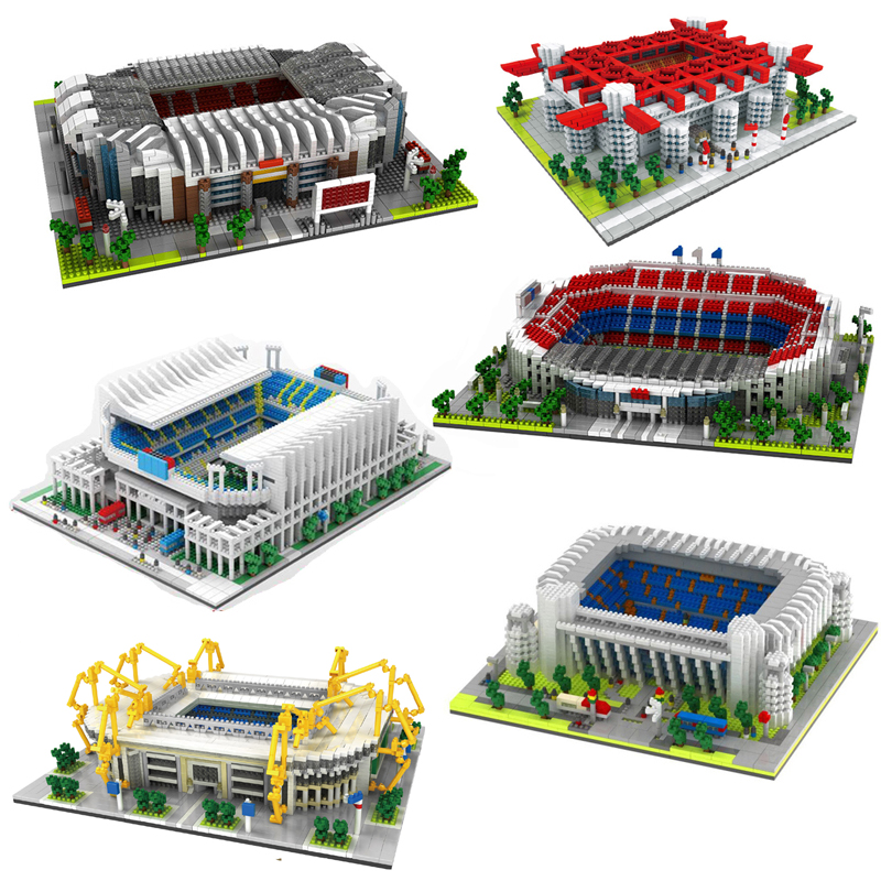 Science Olympiad - Barcelona estádio de futebol micro blocos