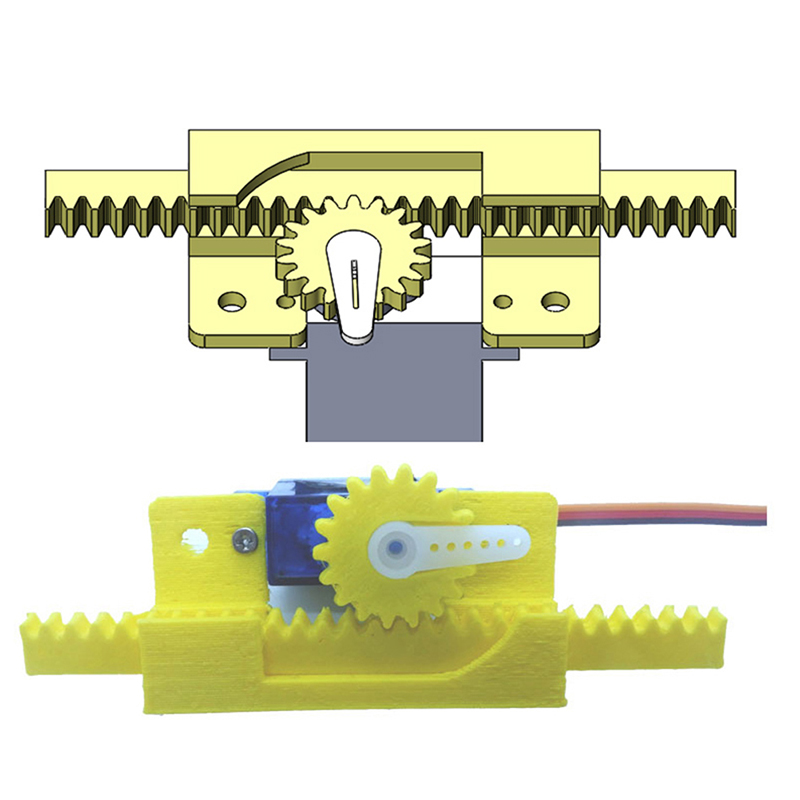 Science Project Robot - Linear servo robô braço robótica educação
