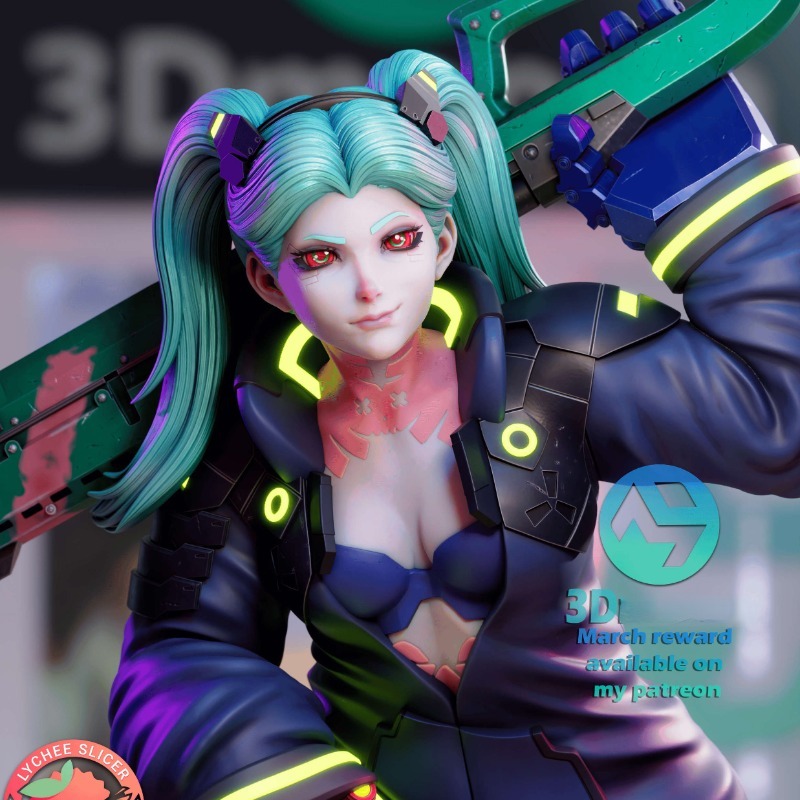 Science Hobby Kit - Resina Figura Kit Modelo de Cyberpunk