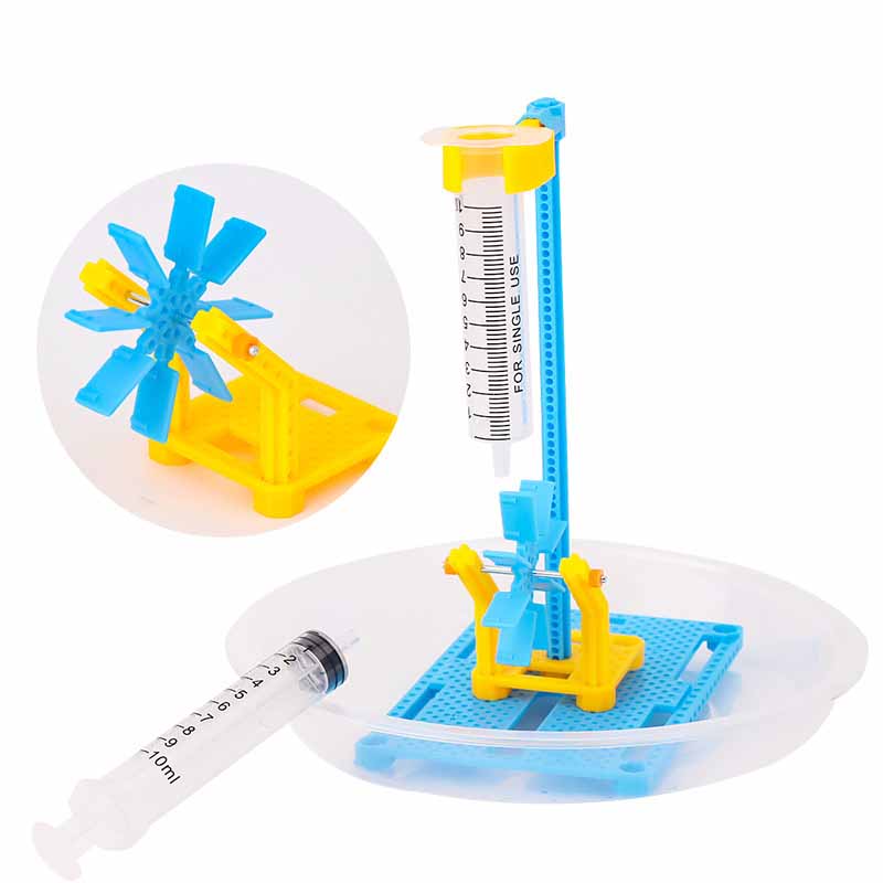 Science Toys Diy - DIY Water Wheel Car Ciência e