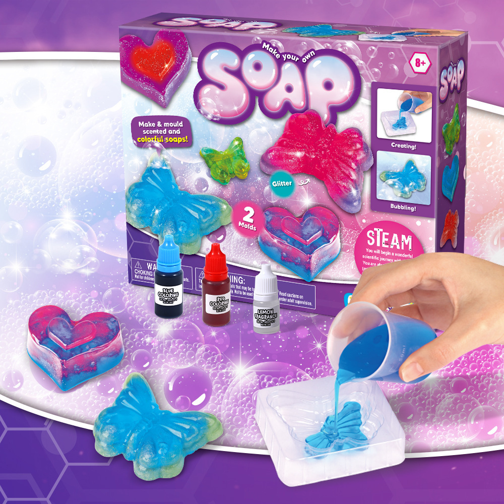 Science Toys Diy - Kit de Fabricação de Sabão DIY,