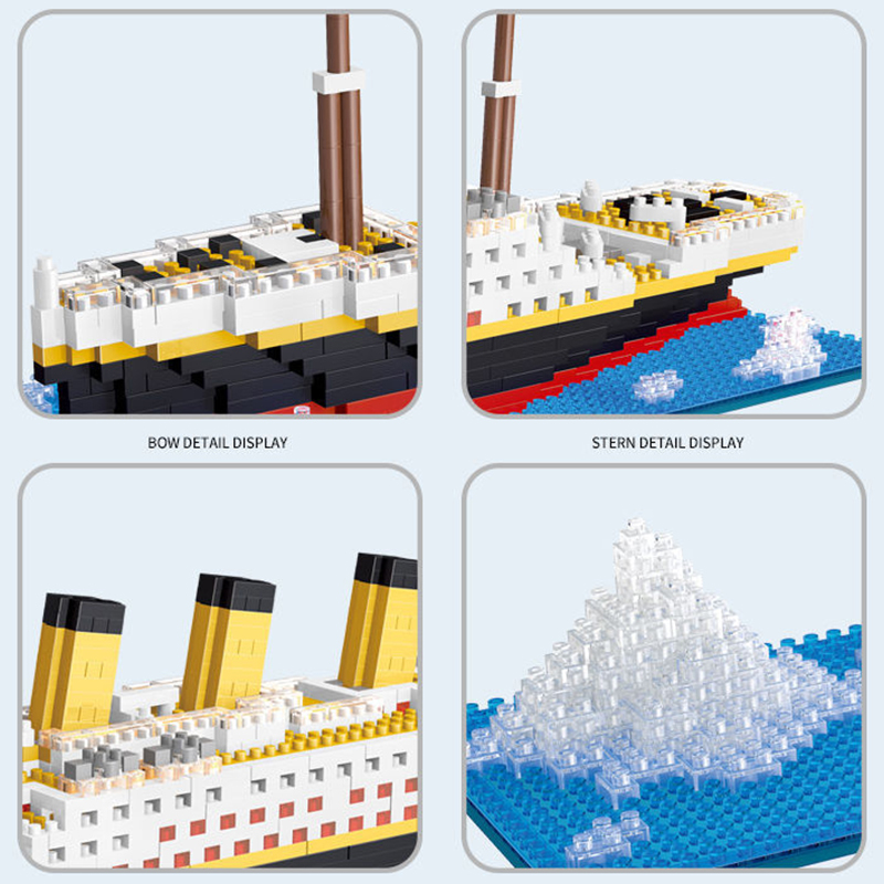 Modelo do Navio Titanic Brinqu - Science Olympiad avaliação e preço
