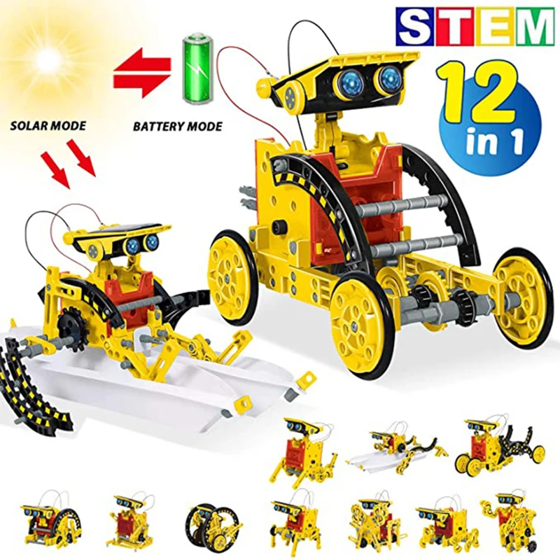 12 em 1 experimento científico - Science Project Robot avaliação e preço