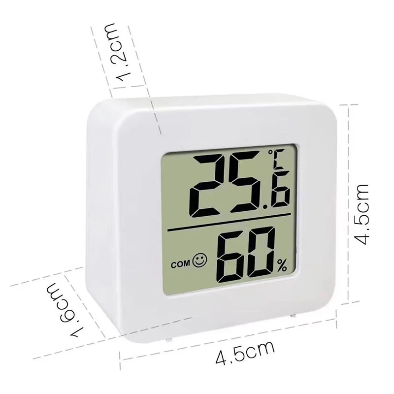 Mini Termômetro Digital LCD e  - Weather Station Indoor avaliação e preço