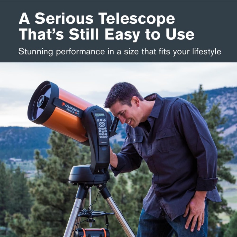 Telescópio Digital Astronômico - Celestron Telescope Nexstar 8Se avaliação e preço