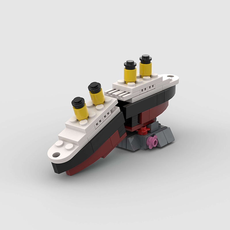 Mini RMS Titanic Sank Ship Mod - Science Olympiad avaliação e preço