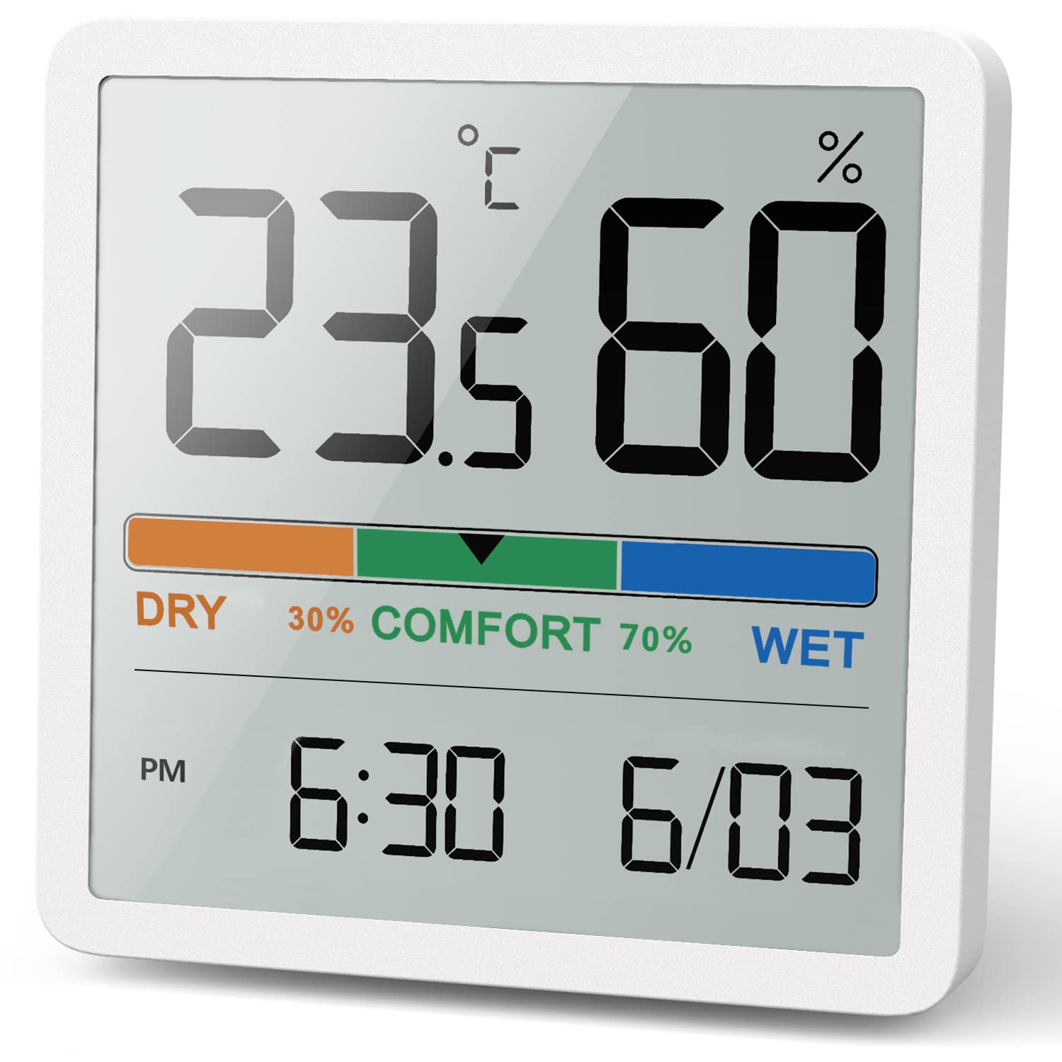 NOKLEAD Novo medidor digital d - Weather Station Indoor avaliação e preço