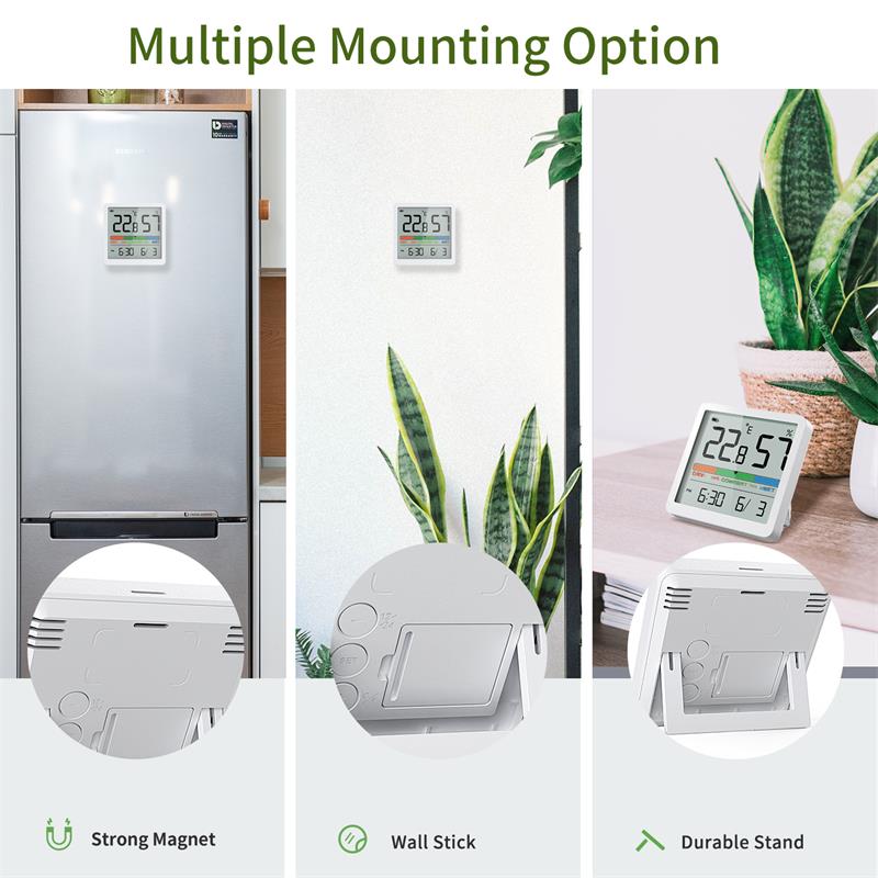 NOKLEAD Novo medidor digital d - Weather Station Indoor avaliação e preço