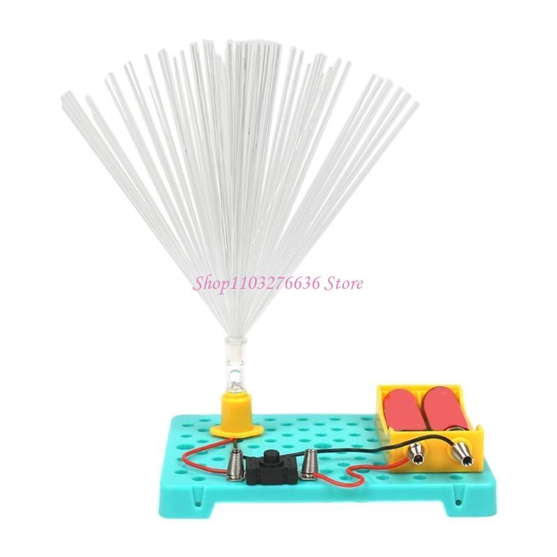 luz óptica fibra que muda cor  - Science Project Toys Making avaliação e preço