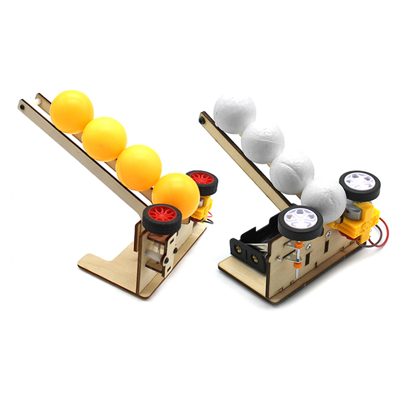 Dispositivo de bola de lançame - Science Toys Diy avaliação e preço