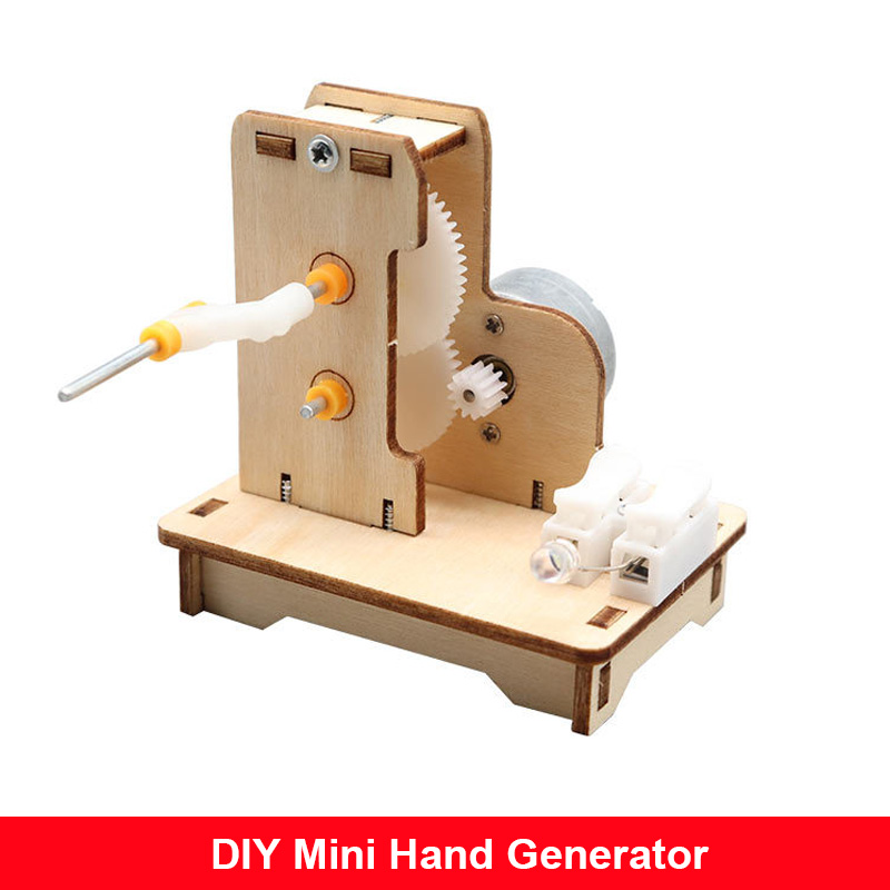 Diy mini gerador de mão diy ki - Science Project Kit avaliação e preço