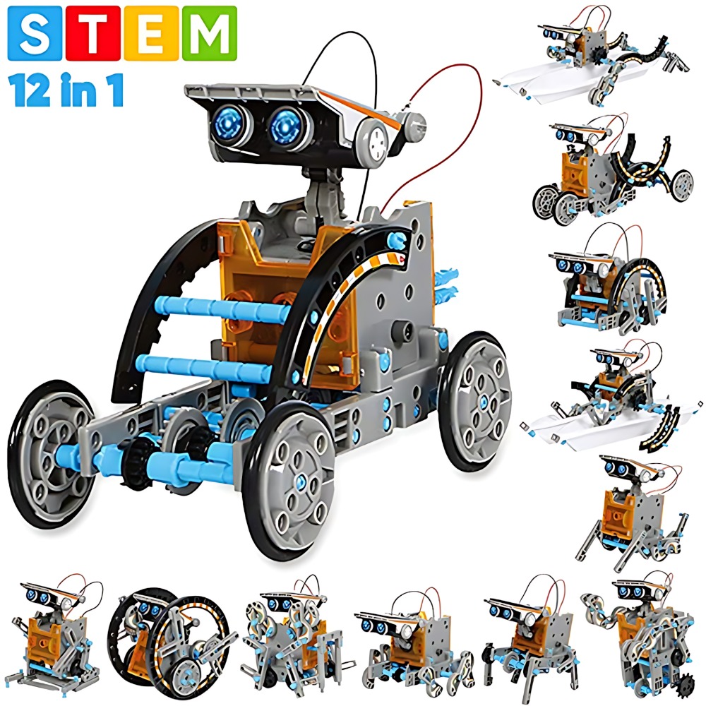 Blocos de construção de robôs  - Science Toys Diy avaliação e preço