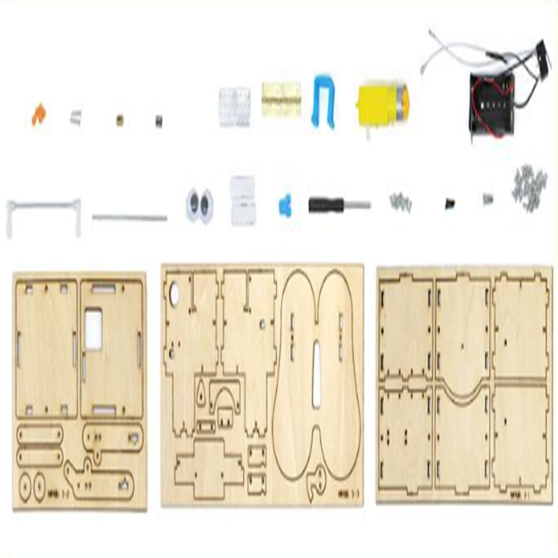 Robô de Madeira Montável DIY q - Science Project Robot avaliação e preço