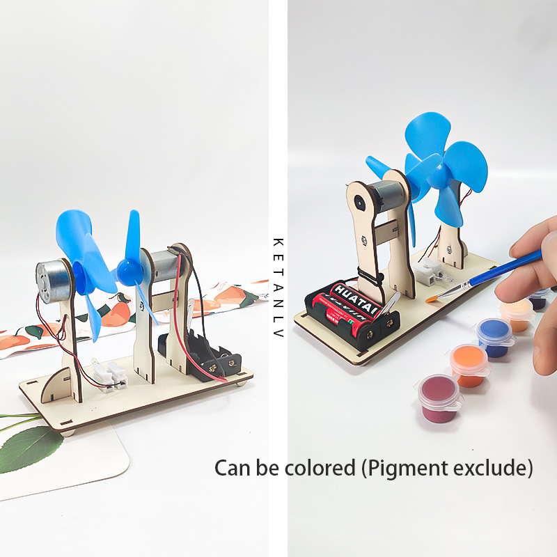 Diy gerador acionado por vento - Science Project Kit avaliação e preço
