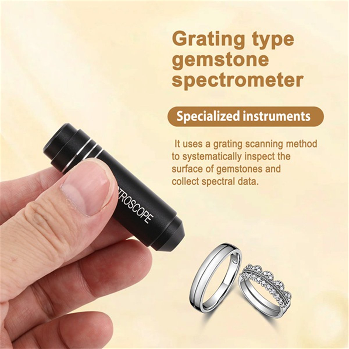 Identificação de Gemas NOCM co - Spectroscope Handheld avaliação e preço