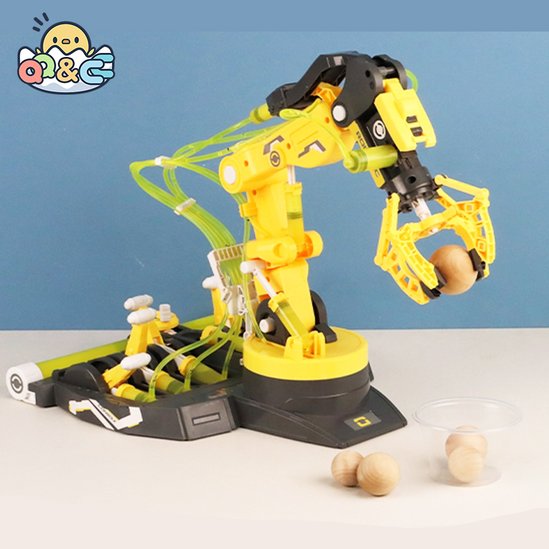 Diy montado braço mecânico hid - Science Toys Diy avaliação e preço