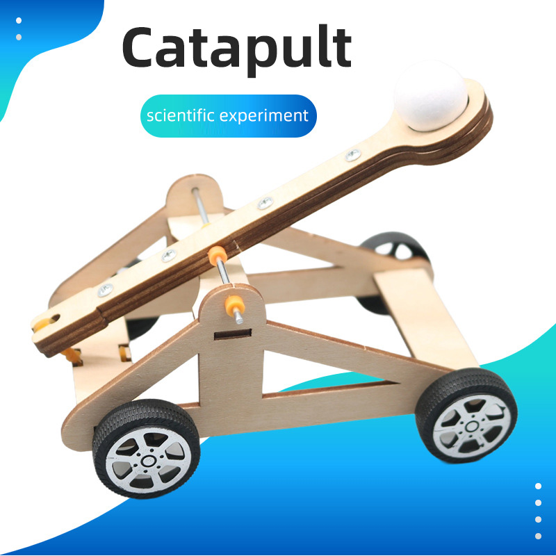 Diy catapulta brinquedo diy ki - Science Project Kit avaliação e preço
