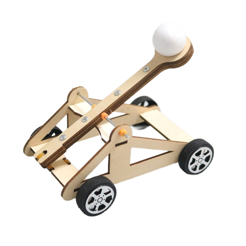 Diy catapulta brinquedo diy ki - Science Project Kit avaliação e preço