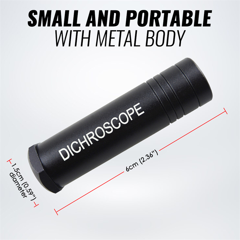 Dicroscópio para gem calcita d - Spectroscope Handheld avaliação e preço
