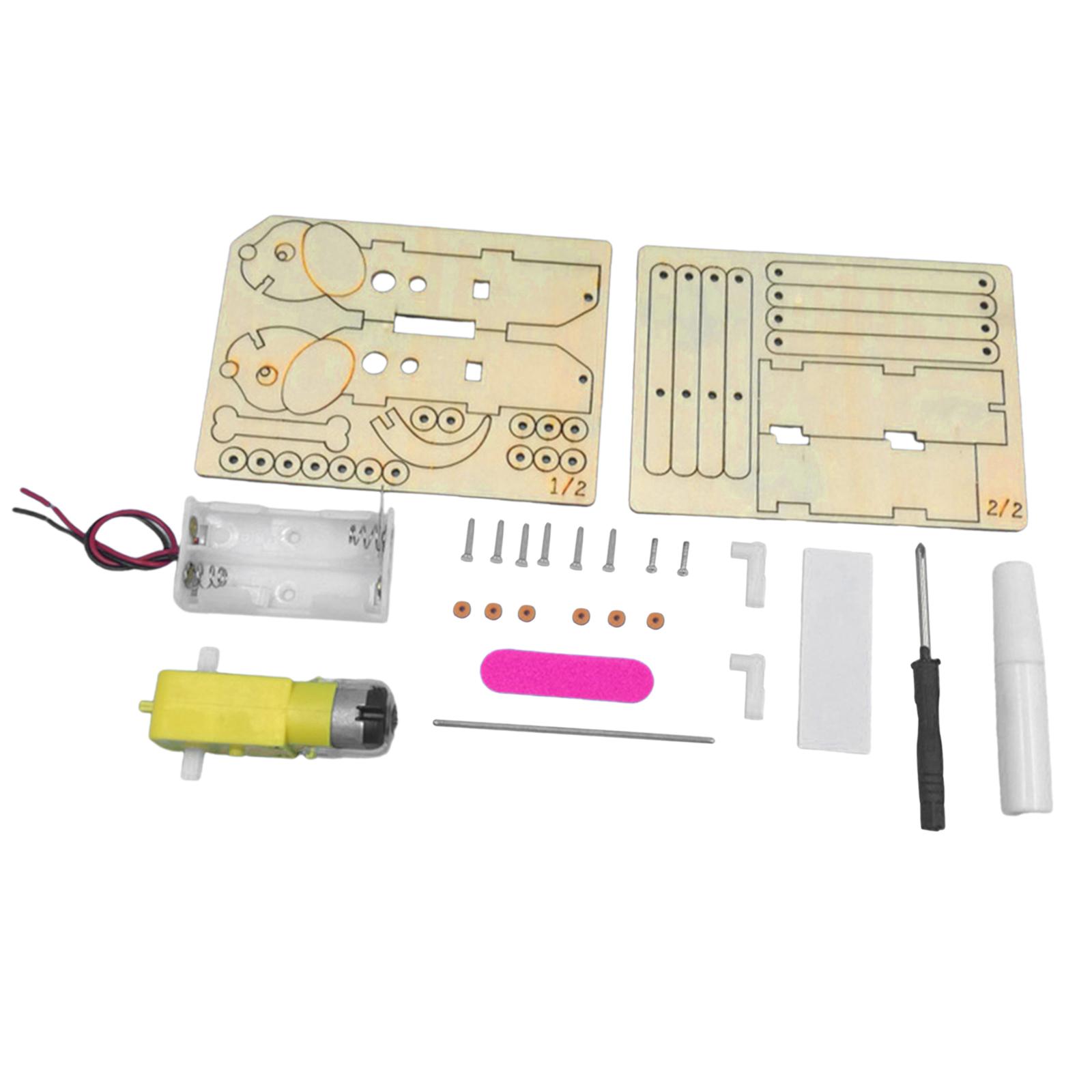 Kit de Ciência DIY: Cão Mecâni - Science Project Toys Making avaliação e preço