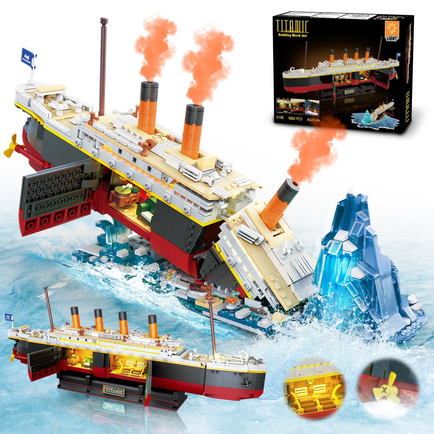 Conjunto de construção Titanic - Science Olympiad avaliação e preço