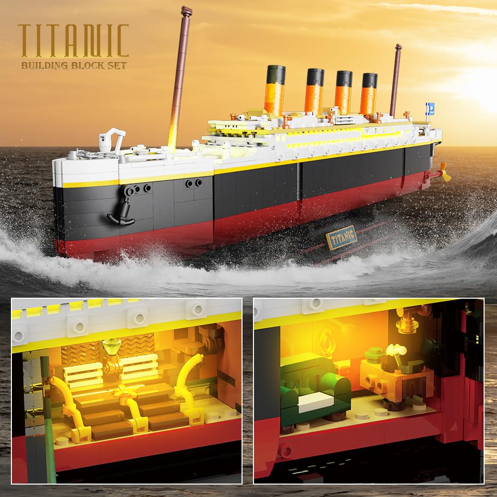 Conjunto de construção Titanic - Science Olympiad avaliação e preço