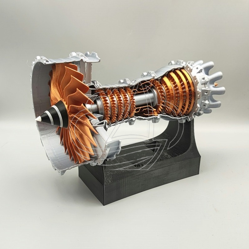 Modelo de Motor Turbofan Mini  - Science Hobby Kit avaliação e preço