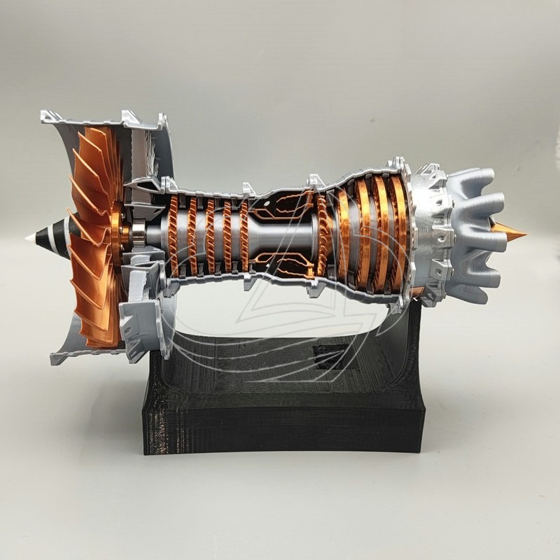 Modelo de Motor Turbofan Mini  - Science Hobby Kit avaliação e preço