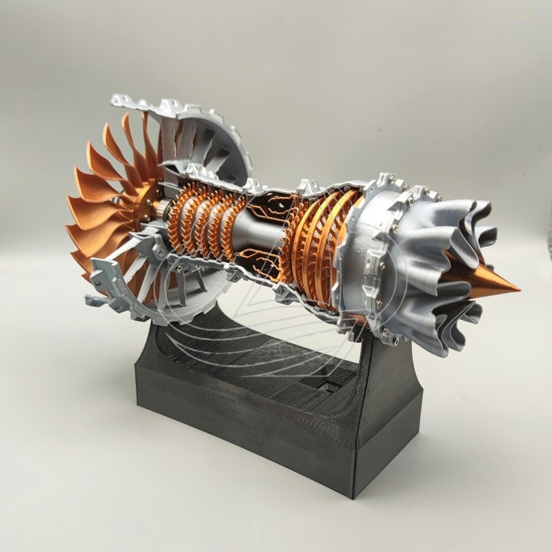 Modelo de Motor Turbofan Mini  - Science Hobby Kit avaliação e preço