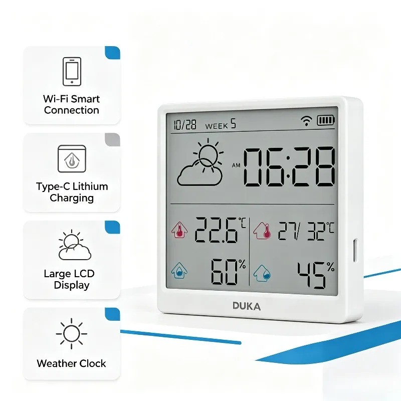 Sensor de Temperatura e Umidad - Weather Station Indoor avaliação e preço