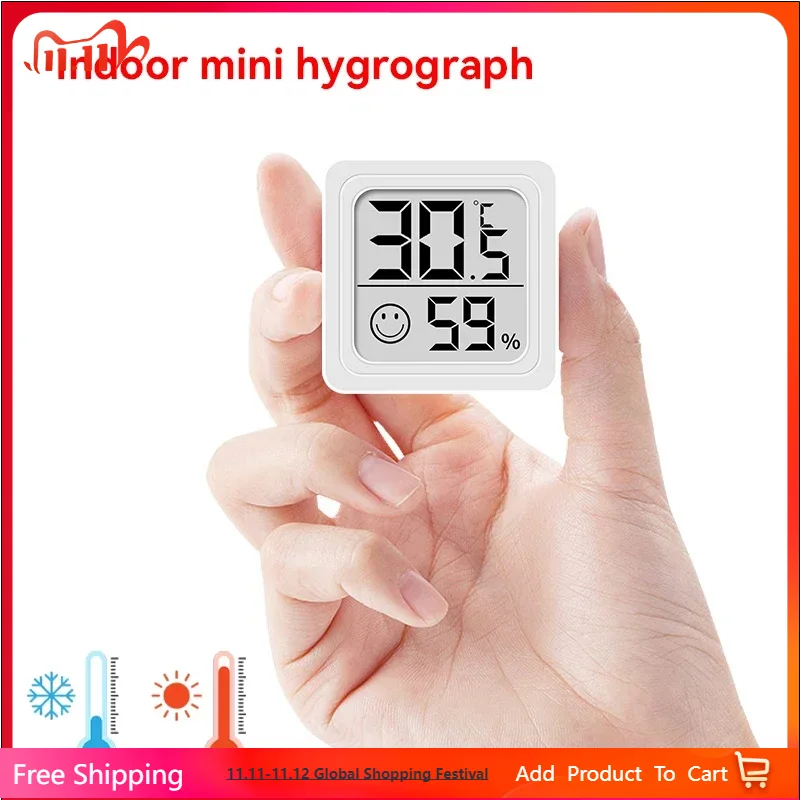 2025 novo mini lcd digital ter - Weather Station Indoor avaliação e preço