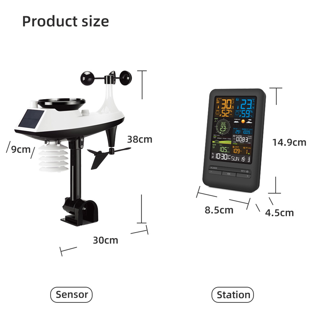 Fj3395ty/fj3390a estação meteo - Weather Station Indoor avaliação e preço