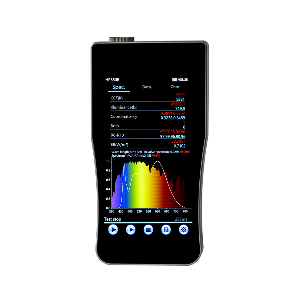 Instrumento óptico de teste es - Spectroscope Handheld avaliação e preço
