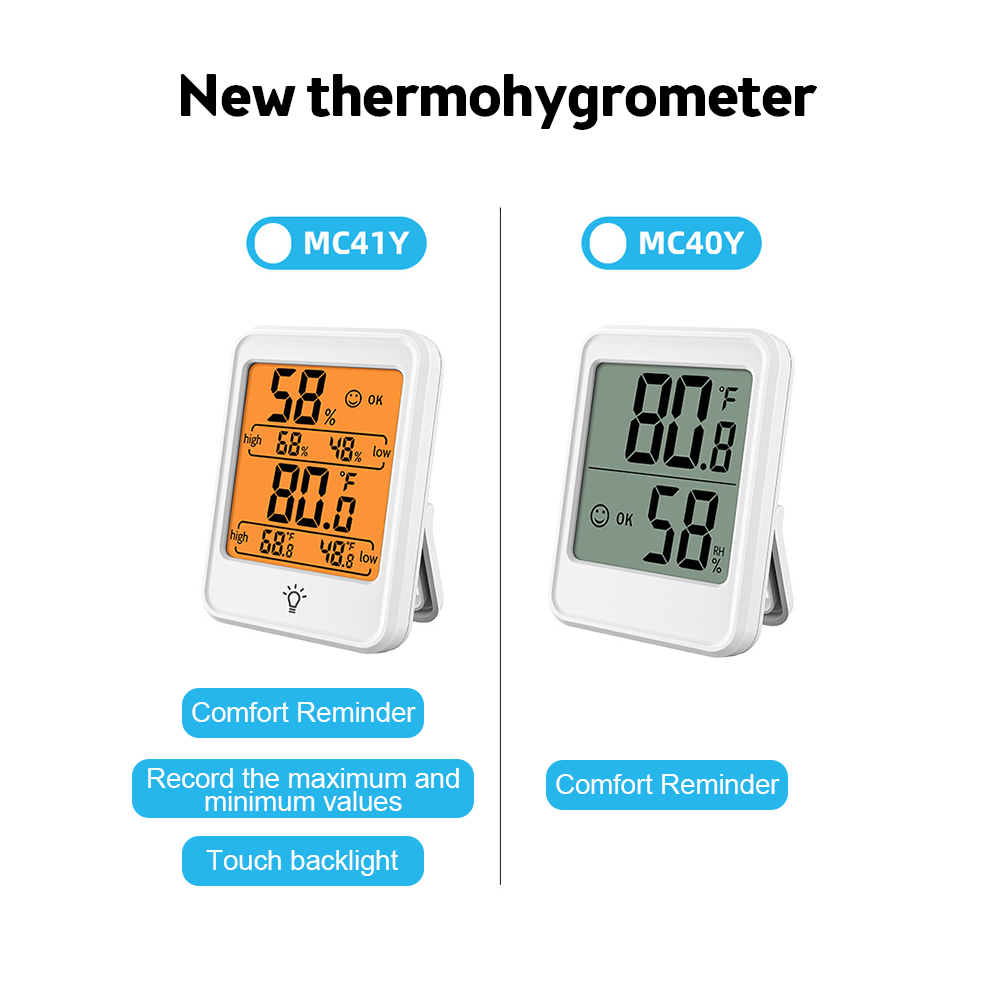 MC40 MC41 LCD Digital Termo-hi - Weather Station Indoor avaliação e preço