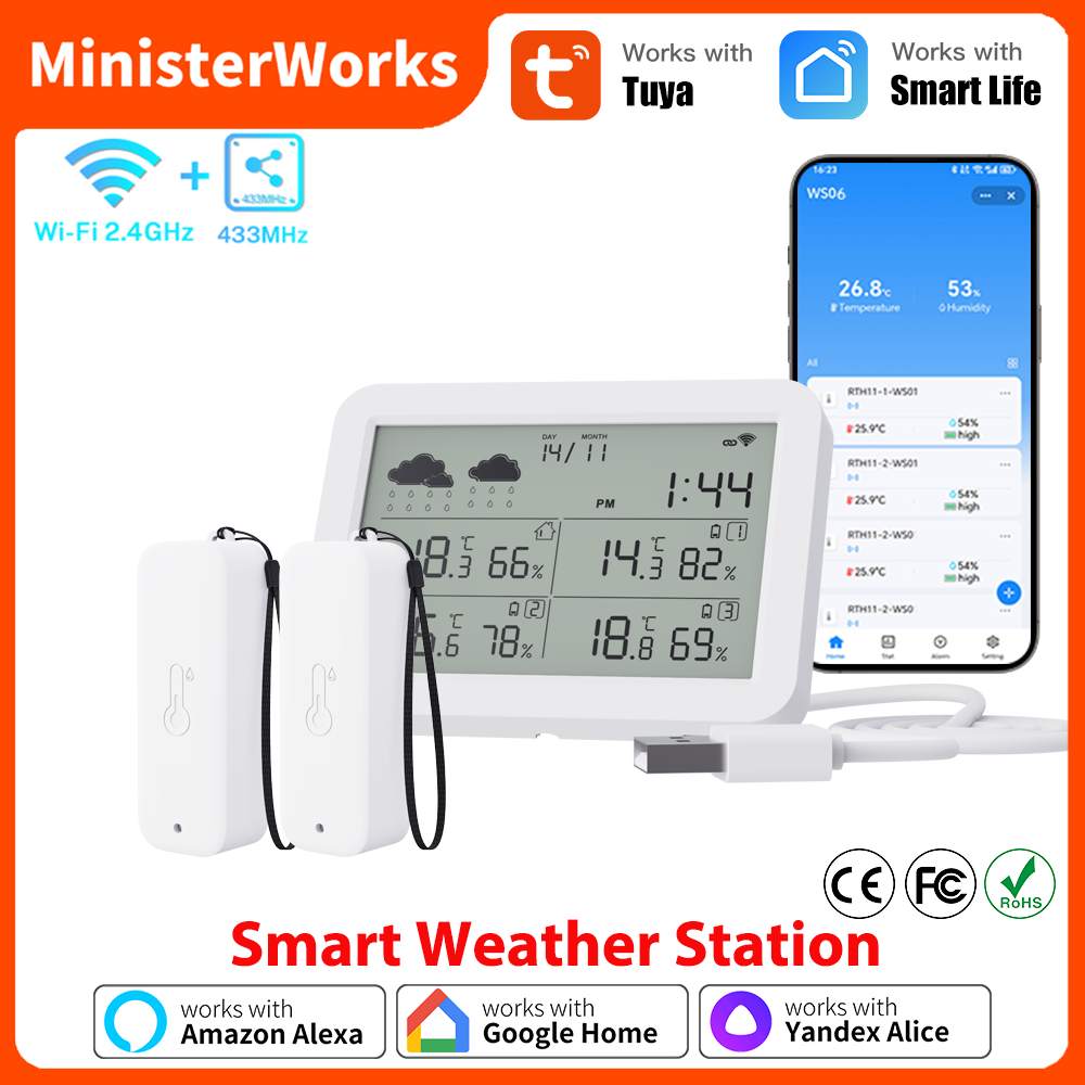 Estação meteorológica wi-fi tu - Weather Station Indoor avaliação e preço