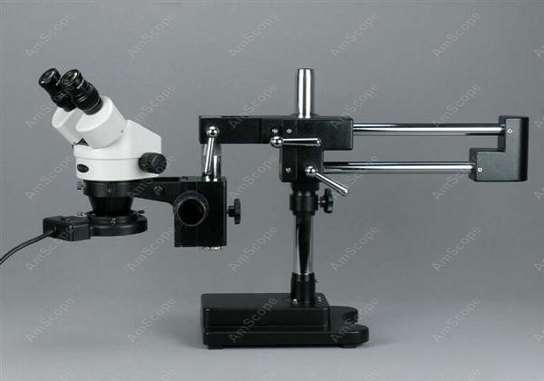 Microscópio estéreo com zoom b - Amscope Microscope Stereo 7X-45X avaliação e preço