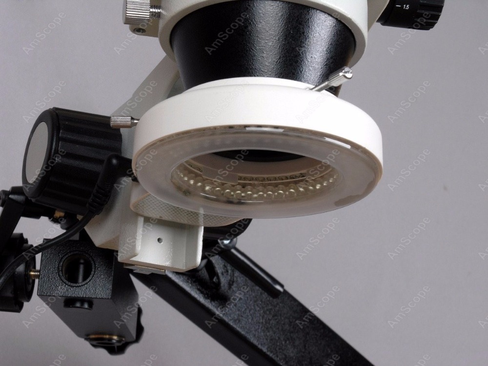 Microscópio Estéreo Binocular  - Amscope Microscope Stereo 7X-45X avaliação e preço