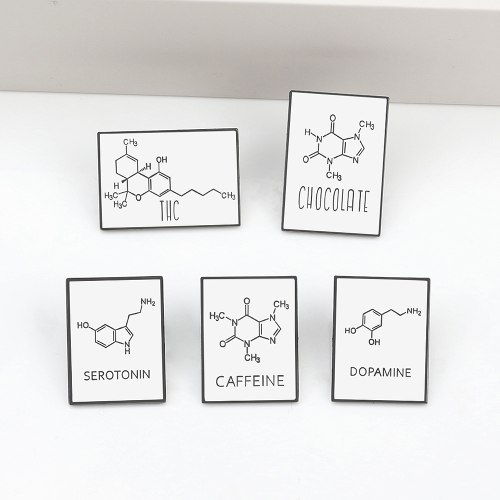 Broche esmaltado de fórmula mo - Science Buddies avaliação e preço