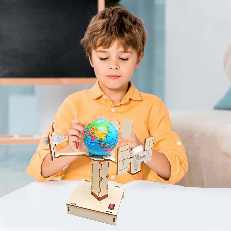 Conjunto de modelo de satélite - Science Project Toys Making avaliação e preço