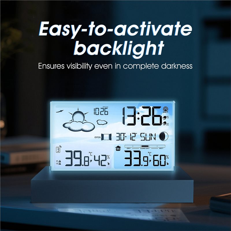 NOVO EM ESTOQUE - Estação Mete - Weather Station Indoor avaliação e preço