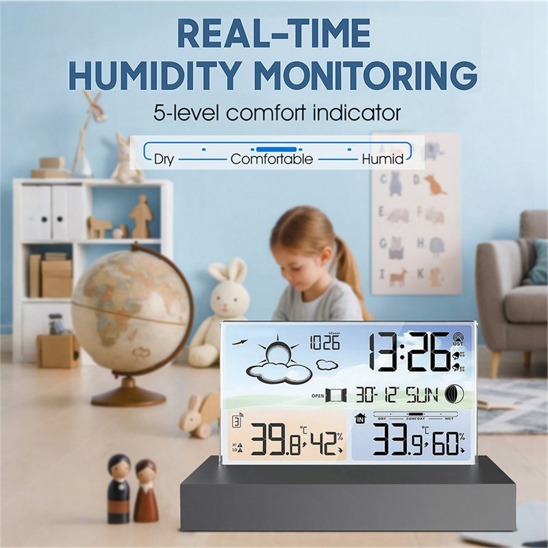 NOVO EM ESTOQUE - Estação Mete - Weather Station Indoor avaliação e preço